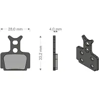 Brenta Ciclo T1 Racing/r1/mega/rx/cura Formula Sinteröidyt Levyjarrupalat