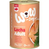 Wow 6x400g lohi Adult koiran märkäruoka
