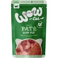 WOW Cat 24x125g Adult kana kissan märkäruoka