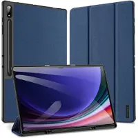 DUX Samsung Galaxy Tab S10 Ultra Domo Tri-Fold Smart Lompakkokotelo - Sininen