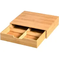 Kesper Kahvikapselisäiliö, bambu, 34 x 31 cm,