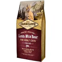 Carnilove Lamb &amp; Wild Boar Sterilised - dry cat food - 6kg