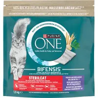 Purina One säästöpakkaus: 3x1,5kg SterilCat seiti kissan kuivaruoka
