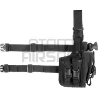 Invader Gear SOF Universaali pistoolin reisiholsteri -musta