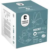 Charles Liégeois NESCAFÉ Dolce Gusto koneisiin sopivat kofeiinittomat kahvikapselit Discret Deca, 16 kpl.