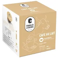 Charles Liégeois NESCAFÉ Dolce Gusto koneisiin sopivat kahvikapselit Café au lait, 16 kpl.