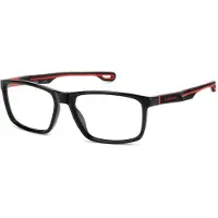Carrera 4416 55/16/145 Matte mustat punaiset polyamidikehykset MIEHILLE 4416