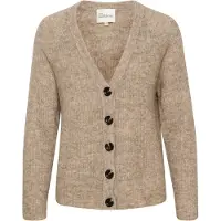 My Essential Wardrobe 04 The Knit Cardigan - Beige - XXL