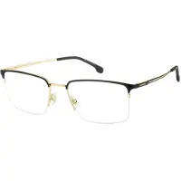 Carrera 8909 55/19/140 Matte musta kulta Metallikehykset MIEHET 8909