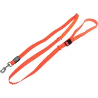 Nomad Tales Spirit USB LED -lenkkeilyhihna oranssi 180–250cm pitkä 25mm leveä koira