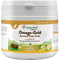 NaturVet 90kpl Omega Gold koiran täydennysravinto