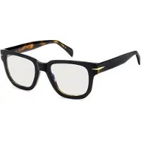 David Beckham DB 7130 50/20/150 MUSTA HAVANA asetaatti miesten silmälasit DB 7130