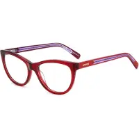 Missoni MIS 0210 53/17/145 punaiset asetaattikehykset NAISILLE MIS 0210