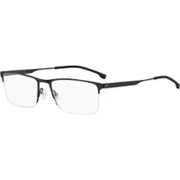 HUGO BOSS BOSS 1698 57/19/150 Matte mustat metallikehykset MIESTEN BOSS 1698