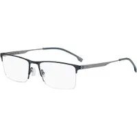 HUGO BOSS BOSS 1698 57/19/150 Matte sininen rutenium Metallikehykset MIEHILLE BOSS 1698