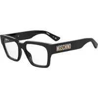 Moschino MOS645 54/18/145 mustat asetaattikehykset MIEHILLE MOS645