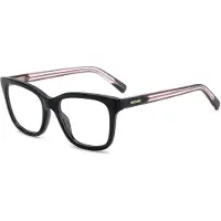 Missoni MIS 0209 52/17/145 Mustat asetaattikehykset NAISILLE MIS 0209