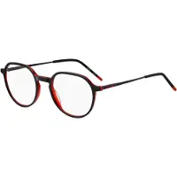 HUGO BOSS Hugo HG 1320 50/20/145 Musta punainen Acetatikehykset MIEHET HG 1320
