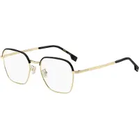 HUGO BOSS BOSS 1742/F 53/19/145 Matte musta kulta Metallikehykset MIEHET BOSS 1742/F