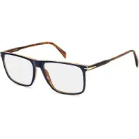 David Beckham DB 1164 57/16/150 Siniset ruskeat asetaattikehykset MIESTEN DB 1164
