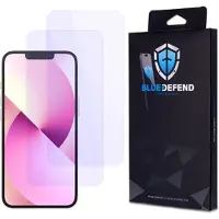 BlueDefend iPhone 13 Anti-Blue Light karkaistu lasi näytönsuoja - 2 kpl.