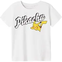 Name it Nkmdex Pokemon Ss Nreg Top Box Noos Sky - White - 158-164
