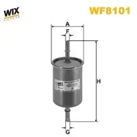 WIX FILTERS Polttoainesuodatin WF8101