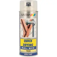 Motip Spraymaali Kiiltävä RAL 7035 Vaaleanharmaa 400 ml