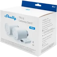 Shelly BLU TRV + BLU Gateway Gen3 -älytermostaatti, 2 kpl