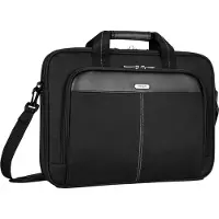 Targus Classic Topload -tietokonelaukku, musta, 15.6"