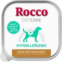 Rocco 10x150g Diet Care Hypoallergenic hevonen koiran märkäruoka