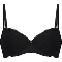 Hunkemoller Marine Padded Underwired Bra - Black - 85 E