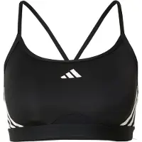 Adidas Urheilurintaliivit Aeroreact 3-stripes - Musta/valkoinen Nainen, koko X-Small