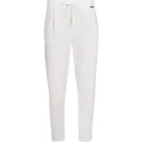 Skiny Pyjamahousut vaaleanharmaa / musta / valkoinen
