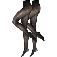 ONLY Nylonsukkahousut 'ONLAsta' musta