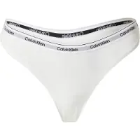 Calvin Klein Thong - White - M