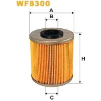 WIX FILTERS Polttoainesuodatin WF8300