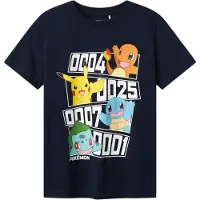 Name it Nkmdazz Pokemon Nreg Ss Top Box Noos Sky - Navy - 158-164