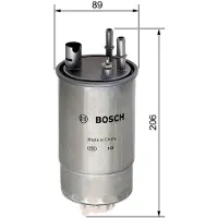 Bosch Polttoainesuodatin , F 026 402 049 - Fiat - Doblò, Punto, Fiorino, Grande punto, Punto evo. Ford - Ka