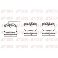 REMSA Jarrupalat Etu, 0170.12 - Peugeot - 205, 309. Citroen - Ax, C15