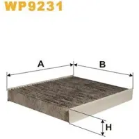 WIX FILTERS Suodatin, sisäilma WP9231