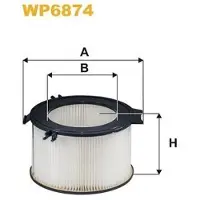 WIX FILTERS Suodatin, sisäilma WP6874