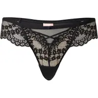 Hunkemoller Stringit 'Daisy' musta