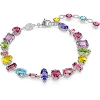 Swarovski Rannekoru 'Gema' keltainen / limetti / magenta / hopea