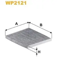 WIX FILTERS Suodatin, sisäilma WP2121
