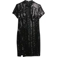 Superdry Mandarin Sequin Lyhythihainen Lyhyt Mekko