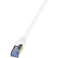Logilink 10m Cat7 S/FTP, 10 m, Cat7, S/FTP (S-STP), RJ-45, RJ-45, Valkoinen (CQ4091S)