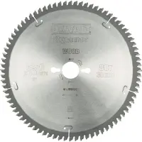 DeWalt DT4287 250x30 Z80 pyörösahanterä