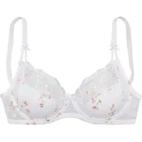 Nuance Rintaliivi beige / vaalea pinkki / valkoinen