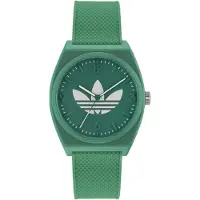 Adidas Originals Analoginen kello 'PROJECT TWO' smaragdi / valkoinen